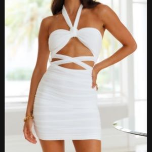 Pandora’s box dress white size small